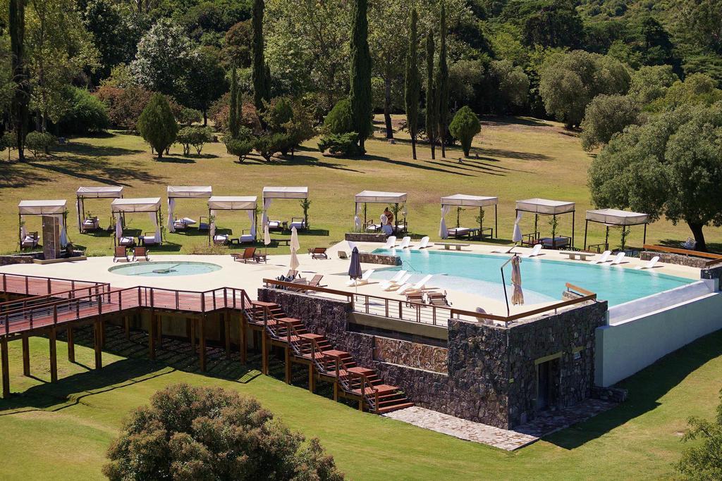 Tres Pircas Hotel & Spa Huerta Grande Exterior foto